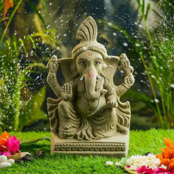 1.5FEET Janapradaya Eco-Friendly Ganpati | Plant-A-Ganesha