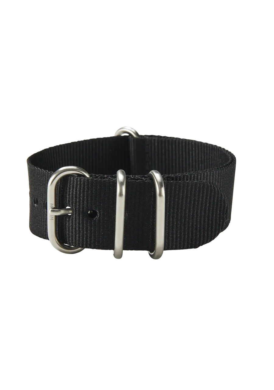 20mm Nylon #TIDE NATO Band - Black