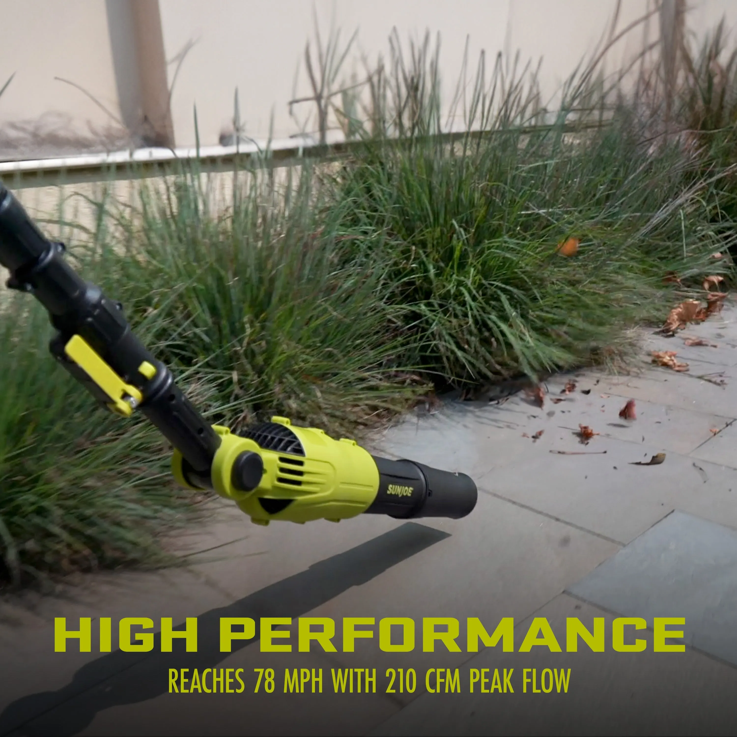 24V-TBP-LTE IONMAX 2-in-1 Handheld   Pole Leaf Blower Kit | W/ 24V 2.0-Ah Battery   Charger | 3 Nozzle Connections