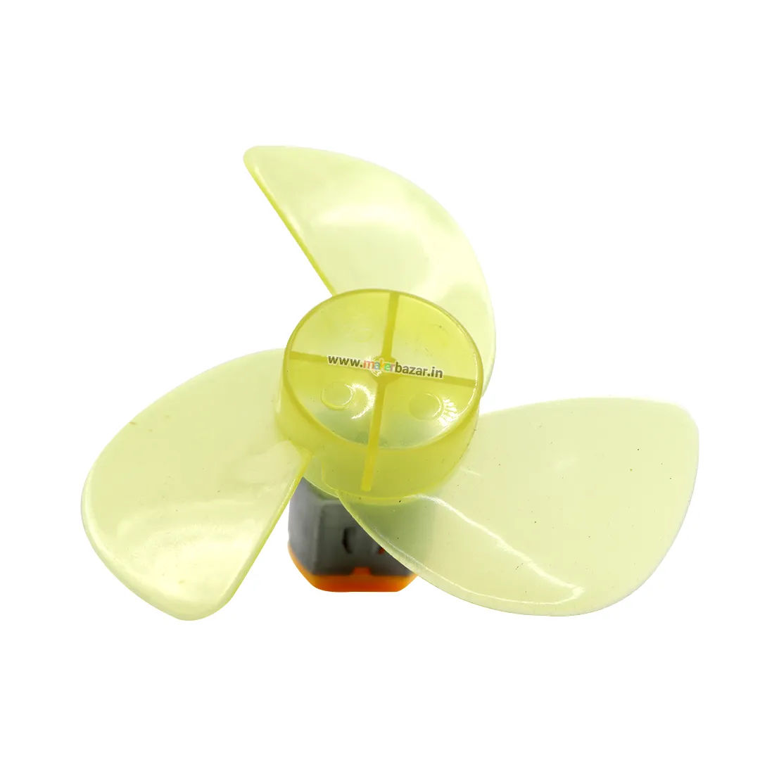 4in/100mm Three Blade Mini Propeller Toy Fan