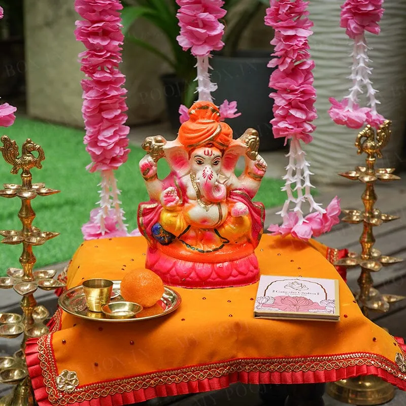 8INCH Vishuddh Eco-Friendly Ganpati | Plant-A-Ganesha