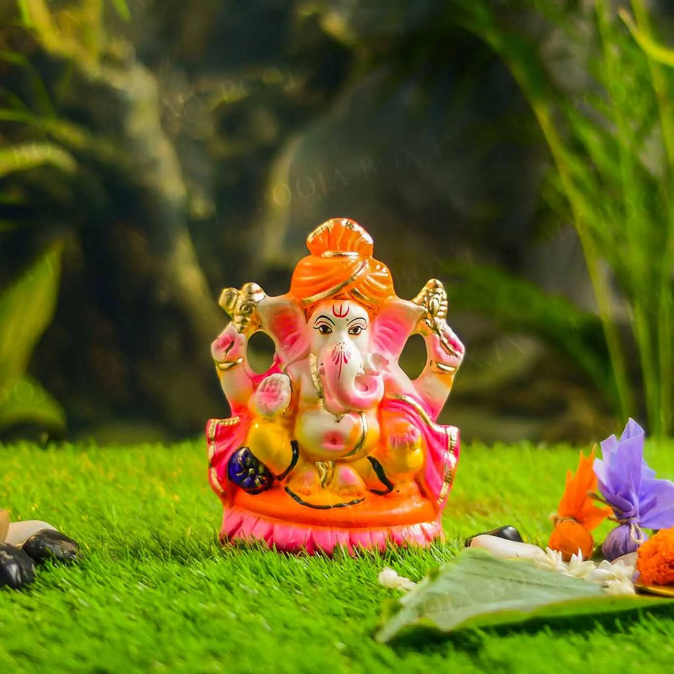 8INCH Vishuddh Eco-Friendly Ganpati | Plant-A-Ganesha