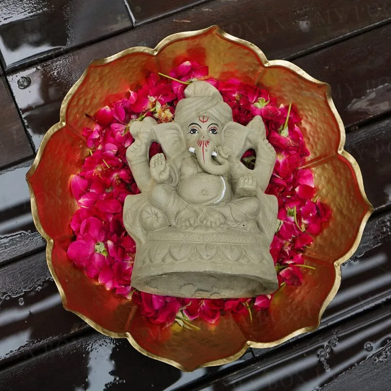 8INCH Vishuddh Eco-Friendly Ganpati | Plant-A-Ganesha