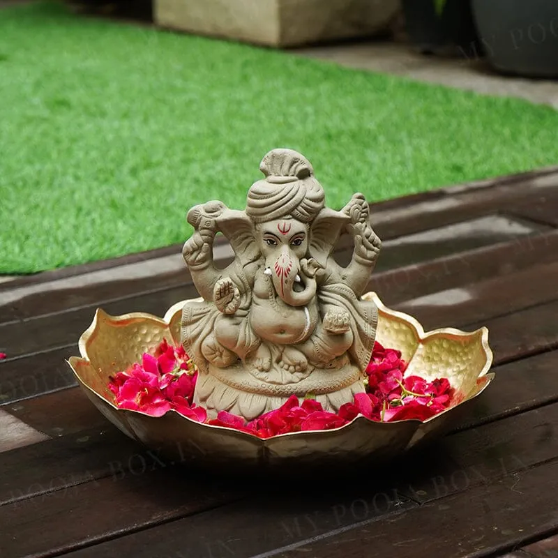 8INCH Vishuddh Eco-Friendly Ganpati | Plant-A-Ganesha