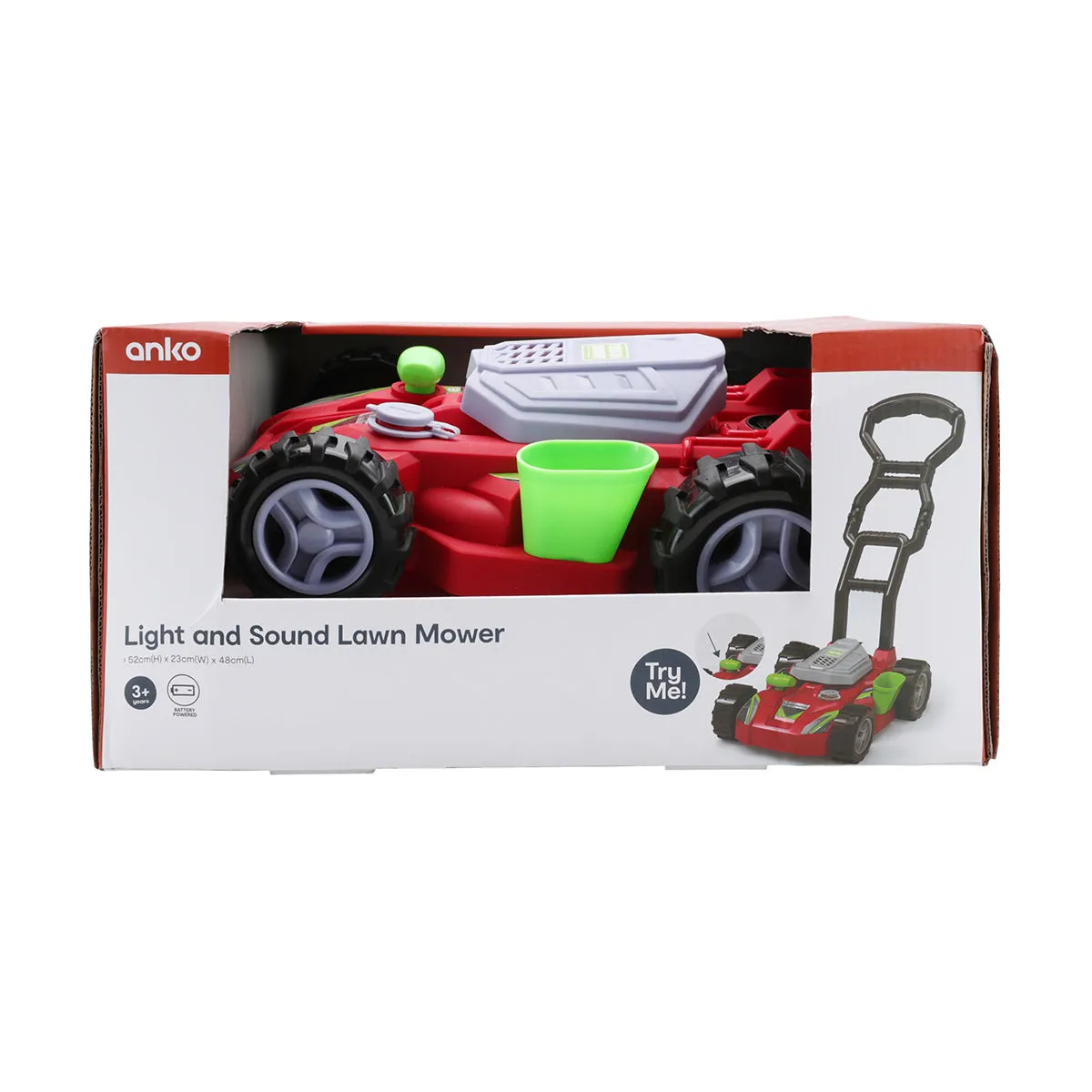 Anko Light and Sound Lawn Mower - Ages 3  Years