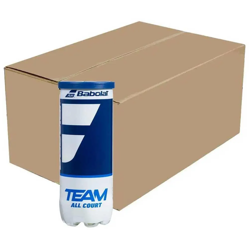 Babolat Team All Court Tennis Balls Carton (24 Cans)