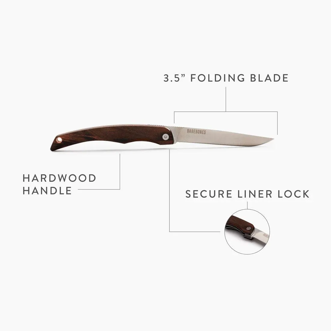 Barebones Solo Folding Knife