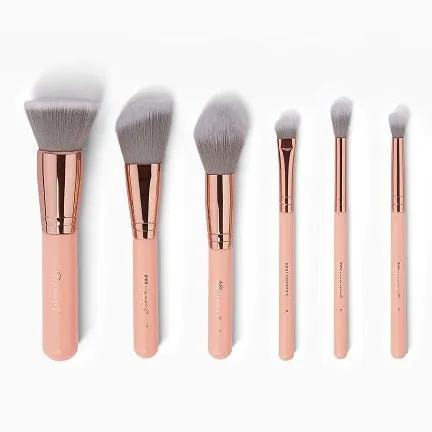 Bh Cosmetics Petite Chic 6 Piece Mini Brush Set