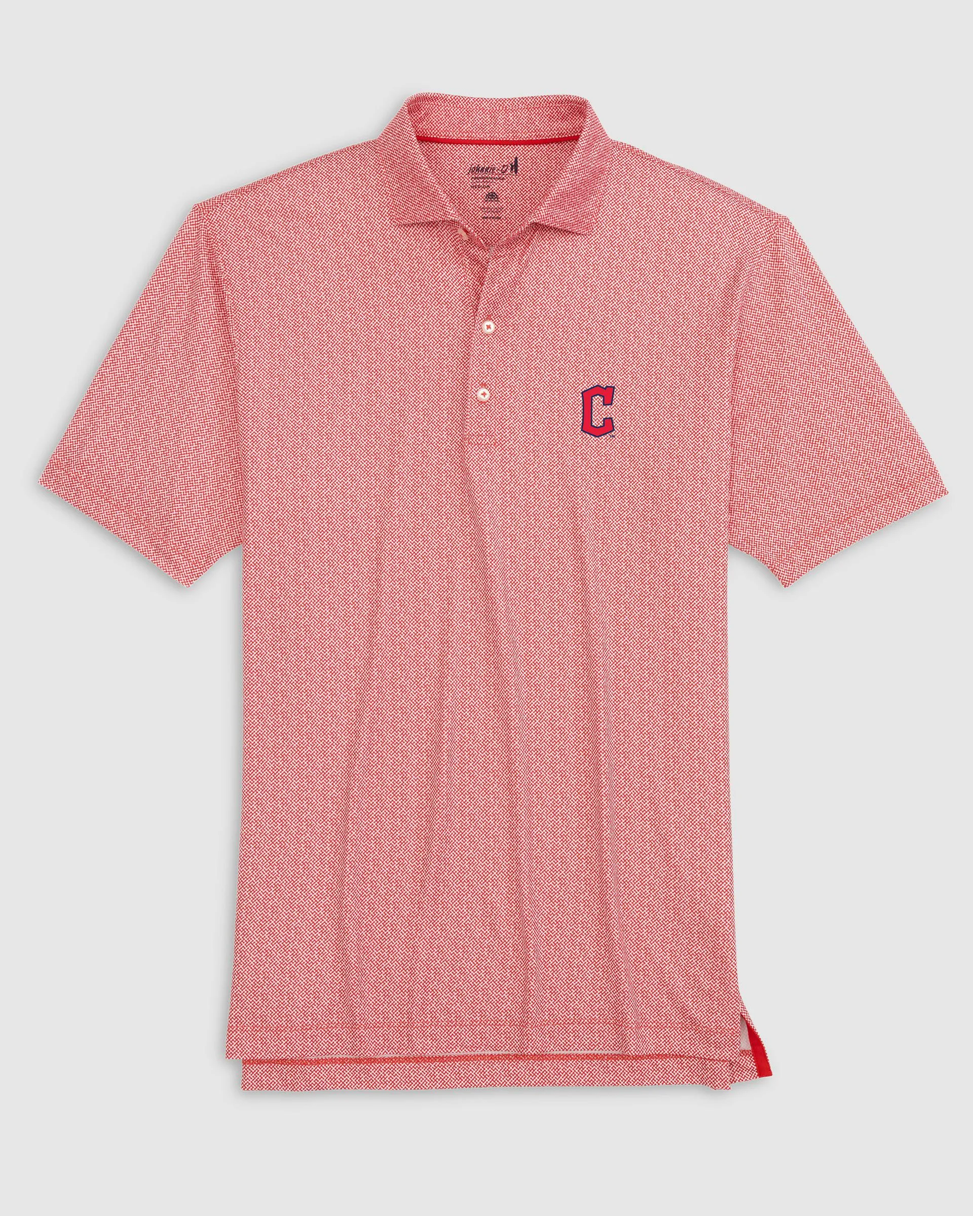 Cleveland Guardians Hinson Printed Jersey Performance Polo