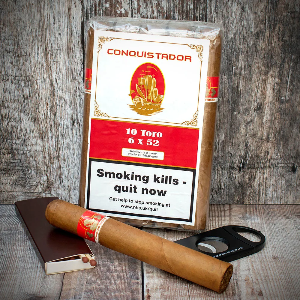 Conquistador Toro Cigars - 10 Bundle