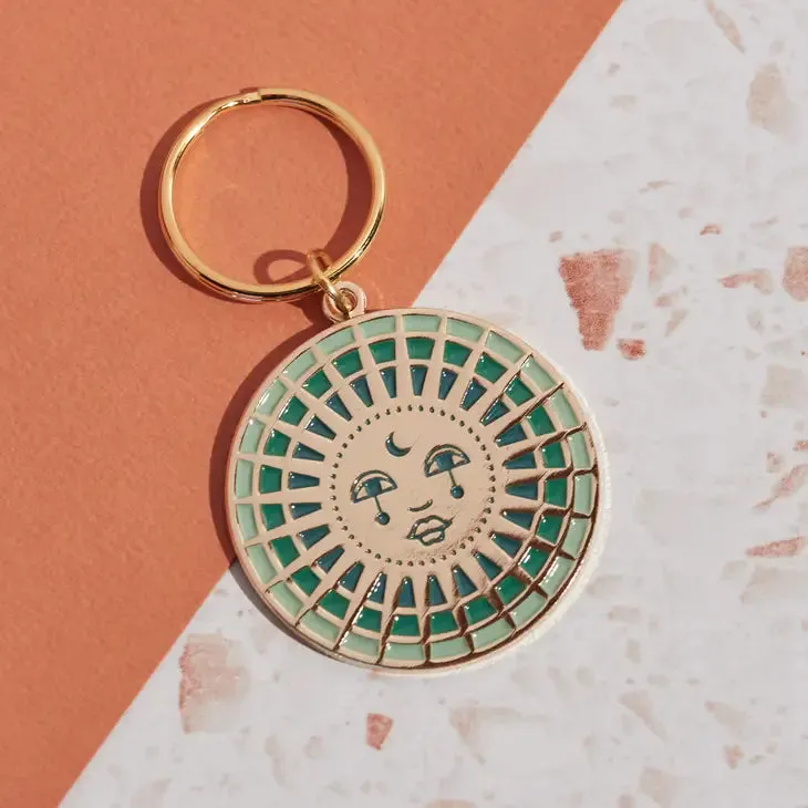 Eco-Friendly Enamel Keychains