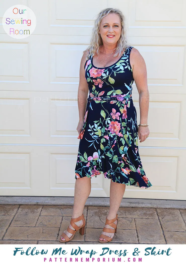 Follow Me | Wrap Dress & Skirt Sewing Pattern