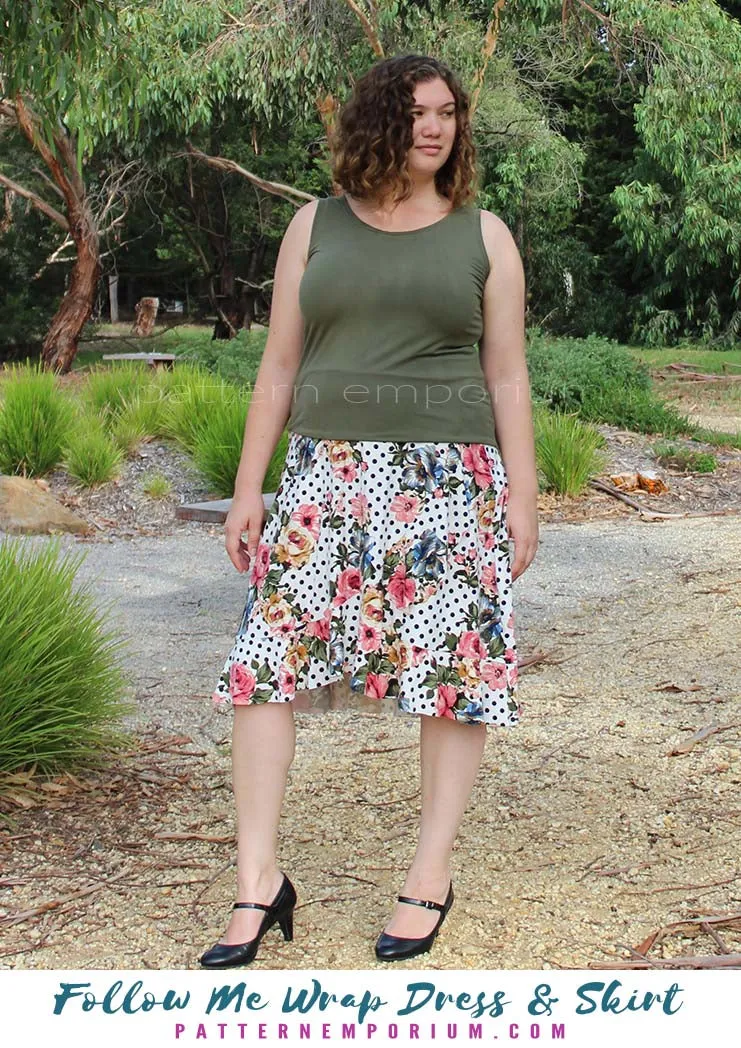 Follow Me | Wrap Dress & Skirt Sewing Pattern