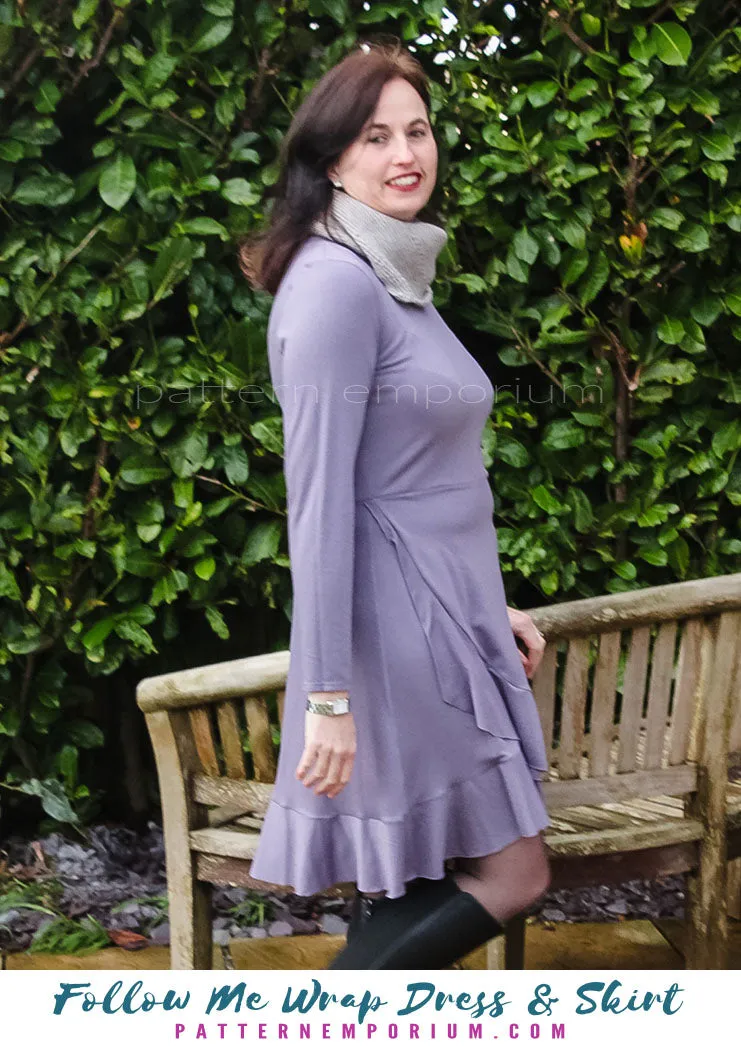 Follow Me | Wrap Dress & Skirt Sewing Pattern