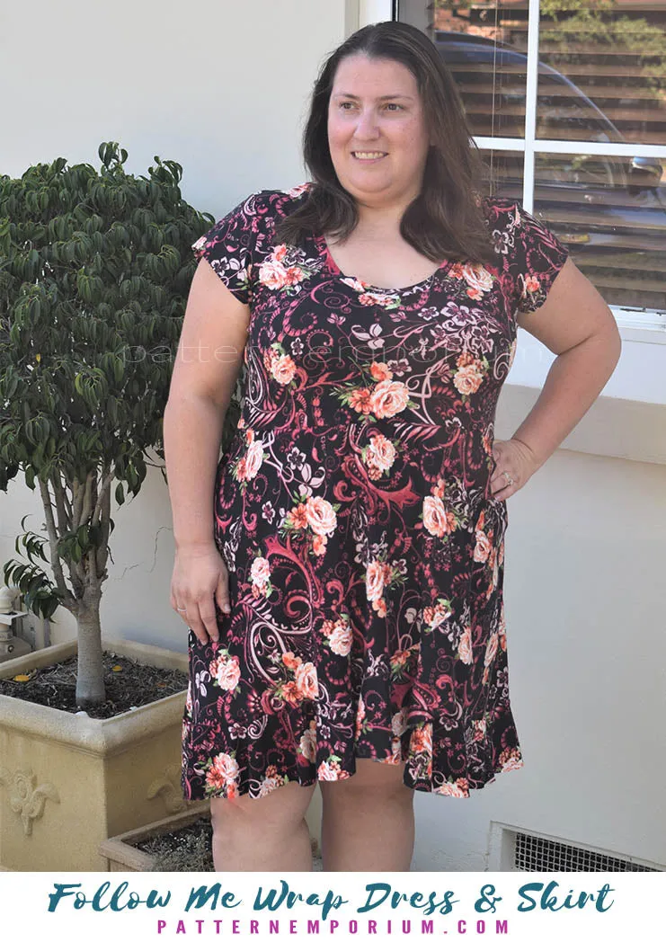 Follow Me | Wrap Dress & Skirt Sewing Pattern