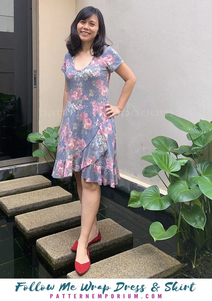 Follow Me | Wrap Dress & Skirt Sewing Pattern