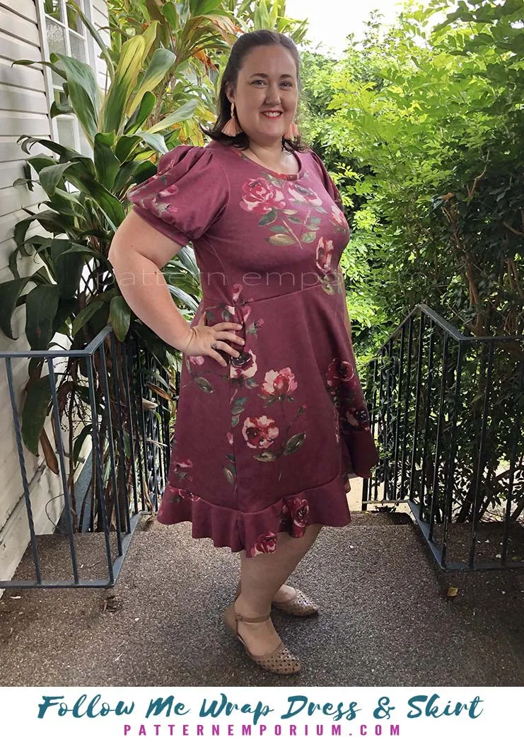 Follow Me | Wrap Dress & Skirt Sewing Pattern