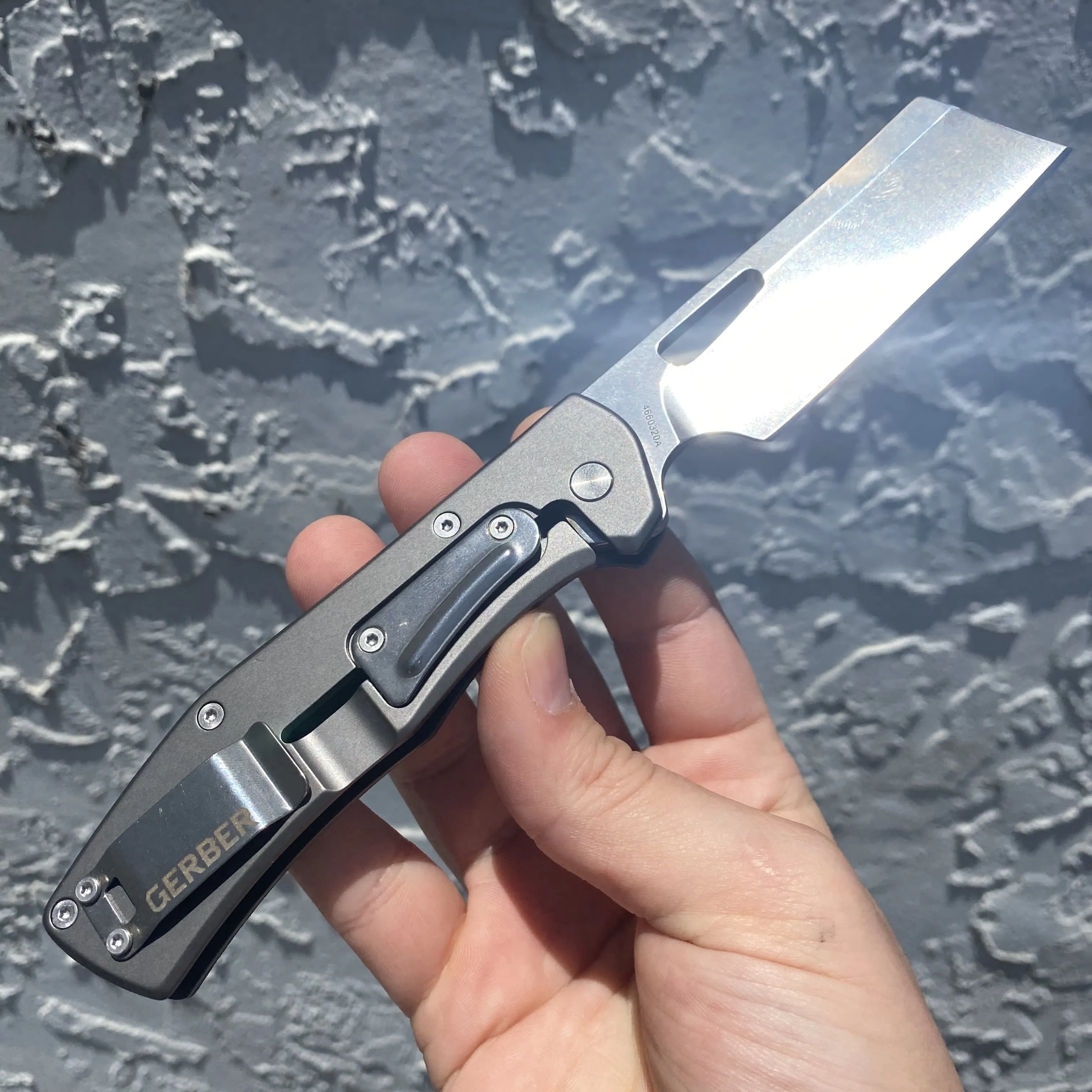 Gerber - Flatiron D2 Micarta