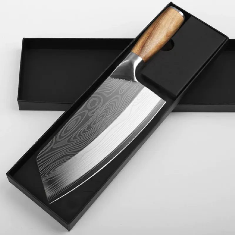 High Carbon Stainless Steel and Ergonomic Handle - Cleaver Knives BLXCK NORWAY™