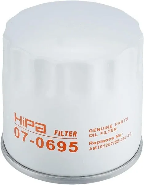 Hipa 07-0695 Oil Filter for Briggs Stratton Toro Engine # 52 050 02 52-050-02-S 25-050-34-S 52-050-02-S1 Kohler CH11-CH15 CV11-CV22 M18-M20 MV16-MV20