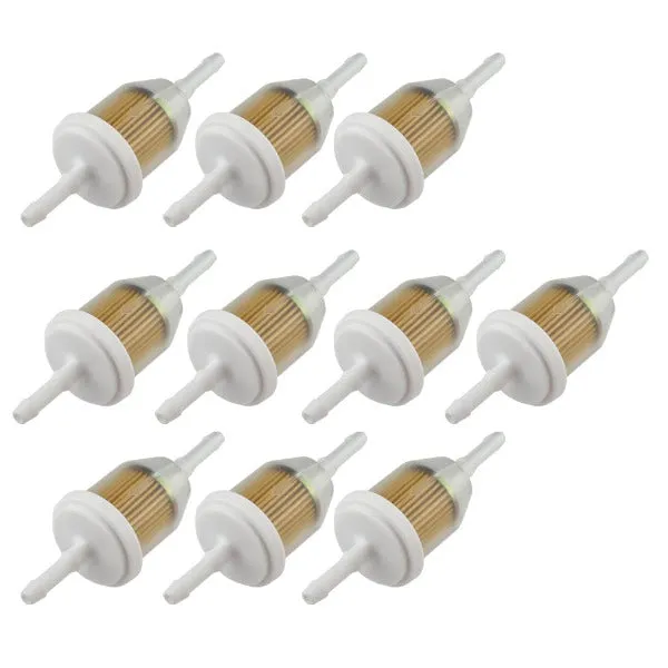 Hipa 10 Pack Fuel Filter for 25 050 22-S JD AM116304 120-436 Kohler CH11-CH16 CH18-CH25 CH410-CH450 CH620-CH730 CV13-CV25 CV430-CV493 CV670-CV740 SV470-SV740 Engine Lawn Mower