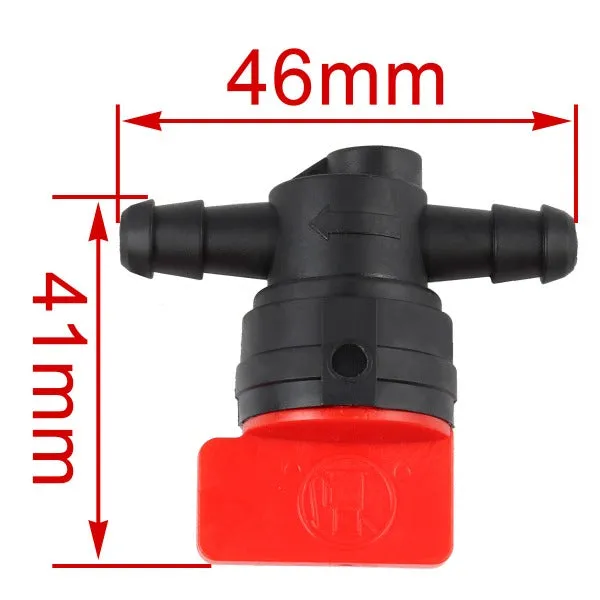 Hipa 1/4-inch Inline Fuel Cut off Shut Off Valve for 493960 494768 698183 Oregon 07-406 for John Deere AM36141 AM107340 Toro 54-3150 1-603770 (5 Pack)