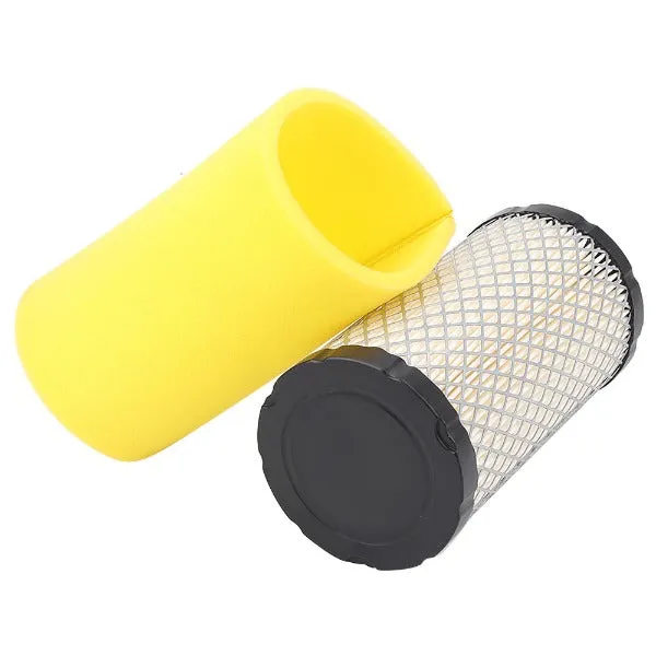 Hipa 33M677 Air Filter For John Deere LA125 D120 Briggs and Stratton 331877 33M777 31Q677 20-21HP Engine Lawn Mower Replace 793569 793685