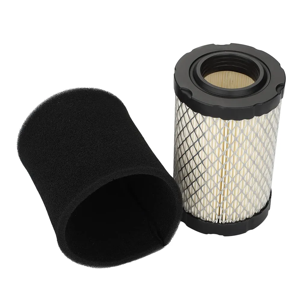 Hipa 590825 594201 796031 Air Filter Kit for Briggs & Stratton 591334 John Deere D100 D110 D125 D130 YTH22V46 Replace MIU14395 GY21435