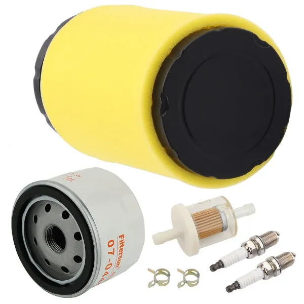 Hipa 793569 793685 Air Filter 696854 492932 Oil Filter Kit for Briggs and Stratton 33R877 31Q777 331777 Engine Craftsman LT2000 YT3000 YS4500 Mower