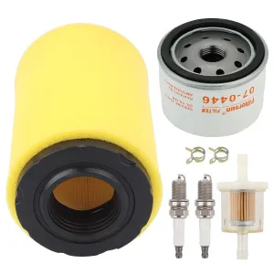 Hipa 793569 793685 Air Filter 696854 492932 Oil Filter Kit for Briggs and Stratton 33R877 31Q777 331777 Engine Craftsman LT2000 YT3000 YS4500 Mower