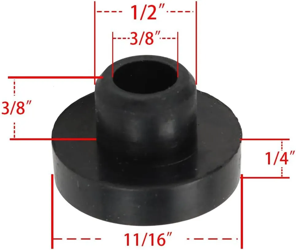 Hipa 951-0171 751-0171 33/64 inch Fuel Shut Off Valve 735-0149 935-0149 Fuel Tank Bushing for MTD Troy Bilt Mower Portable Generator SnowBlower Tiller