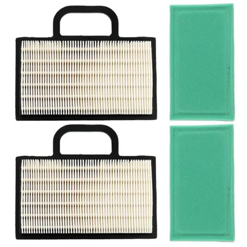 Hipa Air Filter Pre filter fits BRIGGS & STRATTON 499486S 499486 698754 GY20575 MIU11286 405700-407700 18-22 HP Intek V-Twin Engine John Deere D140 Z425 Lawn mower (2 Pack)