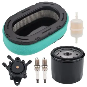 Hipa Air Oil Filter Tune-Up Kit for Kohler 7000 Series KT715 KT725 KT730 KT740 KT745 19-26HP Engine Lawn Mower Tractor # 32 083 09-S 12 050 01-S