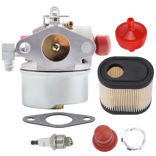 Hipa Carburetor Kit For 640350 Tecumseh LEV120 LV195EA LEV115 LEV100 LV195XA Series 6HP 6.5HP 6.75HP Engine Lawn Mower # Replace 640173 640271 640303