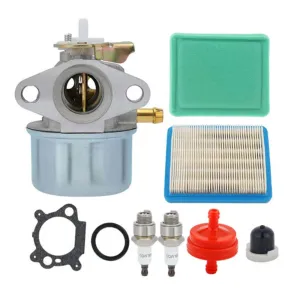 Hipa Carburetor Kit for 799869 499059 792253 497586 Briggs & Stratton Manual Choke 4-Cycle Engine Lawn Mower Cold Water Pressure Washer