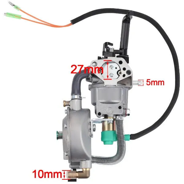 Hipa Dual Fuel LPG Carburetor For Duromax XP10000EH 10000 Watts Generator Mower XP8500E Generator 16HP Engine Motor