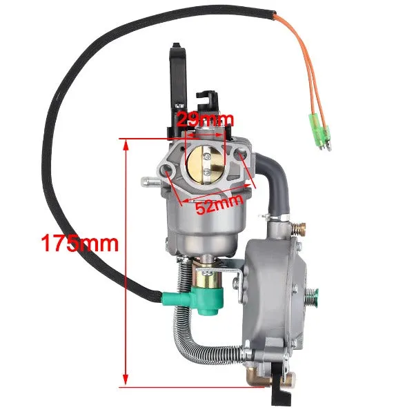 Hipa Dual Fuel LPG Carburetor For Duromax XP10000EH 10000 Watts Generator Mower XP8500E Generator 16HP Engine Motor