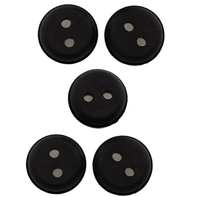 Hipa (Pack of 5) 2-Hole 19mm 3/4-inch Tank Hole Rubber Grommet for I.D x O.D: 3mm x5mm (Approx. 1/8" x 3/16") Fuel Lines fit Generator Lawn Mower Pressure Washer