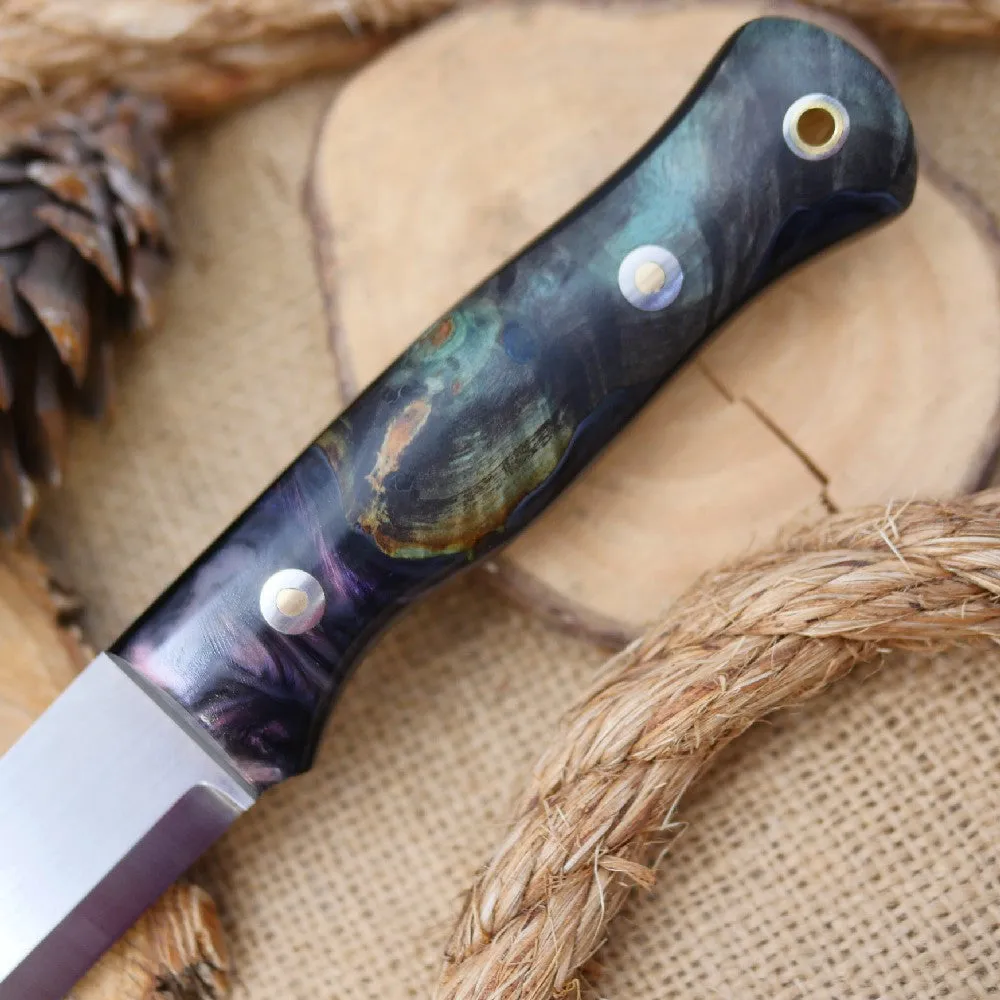 Mountaineer: Purple & Green Shockwood