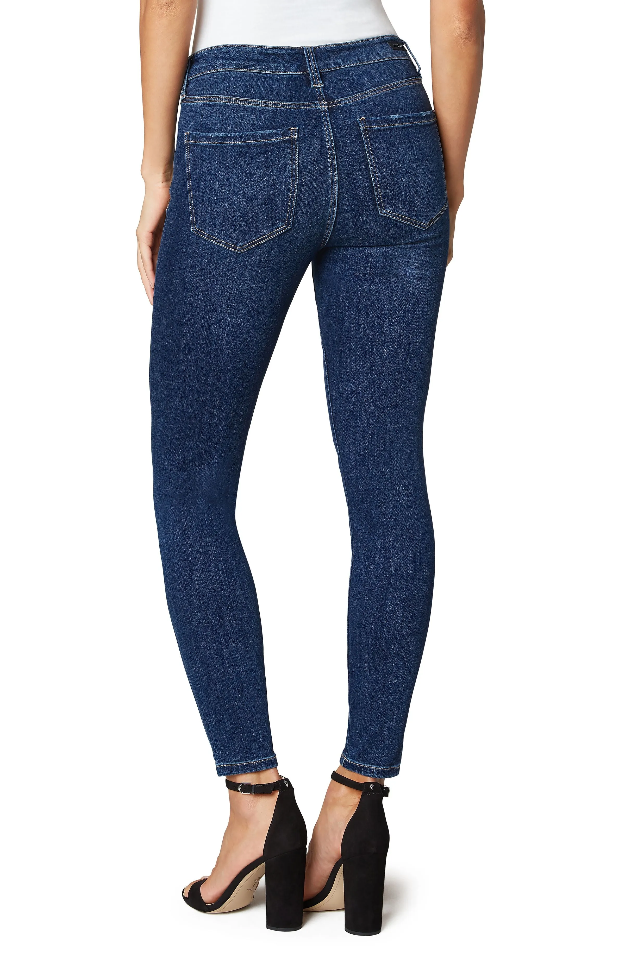 PETITE ABBY ANKLE SKINNY HIGH PERFORMANCE DENIM