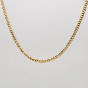 Zuri Hammered Curb Chain